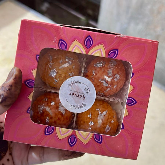 Laddu Candle — Sweet nostalgia in a flame.