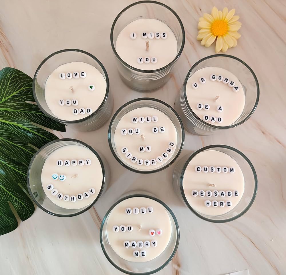 Secret Message Candle