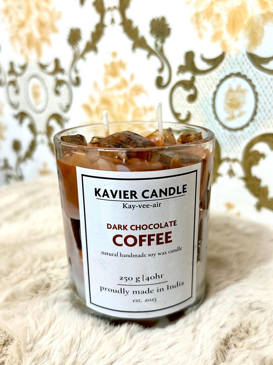 Dark Chocolate Candle “A Chocolate Without the Calories.”