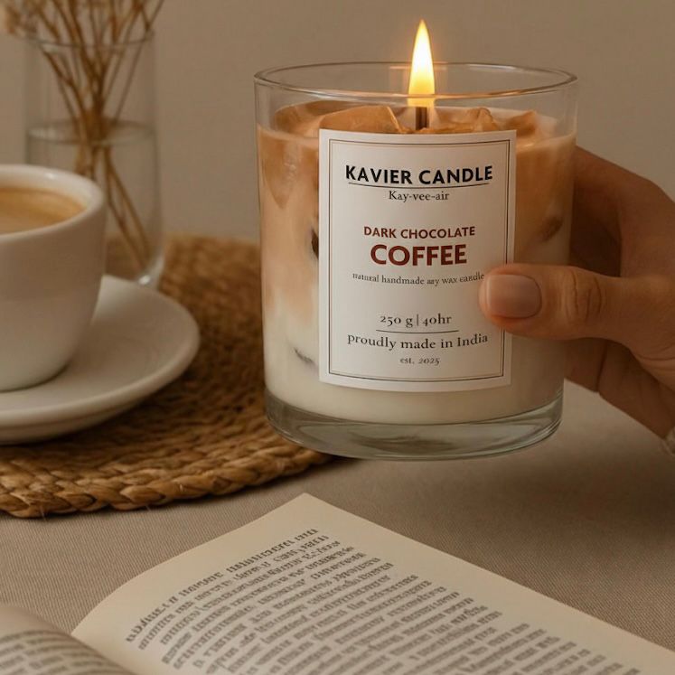 Dark Chocolate Candle “A Chocolate Without the Calories.”