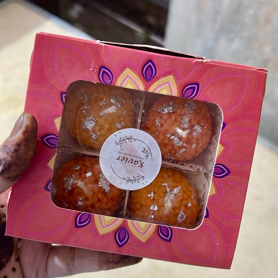 Laddu Candle — Sweet nostalgia in a flame.